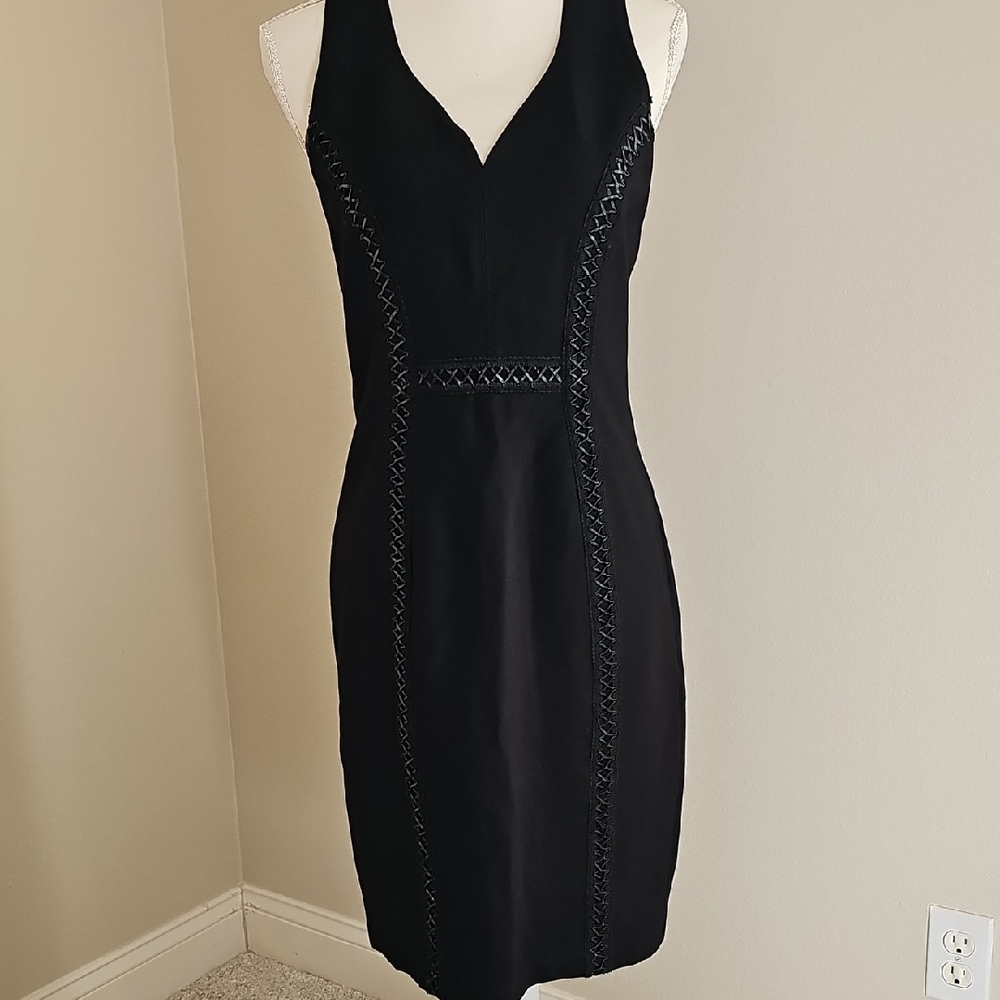 Catherines Elegant Black Midi Dress